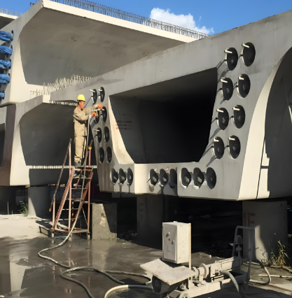 富宁压浆料施工流程及注意事项